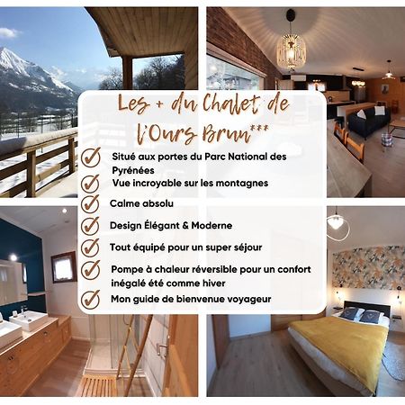 Chalet De L'Ours Brun, Gite 3 Etoiles Gere-Belesten ภายนอก รูปภาพ