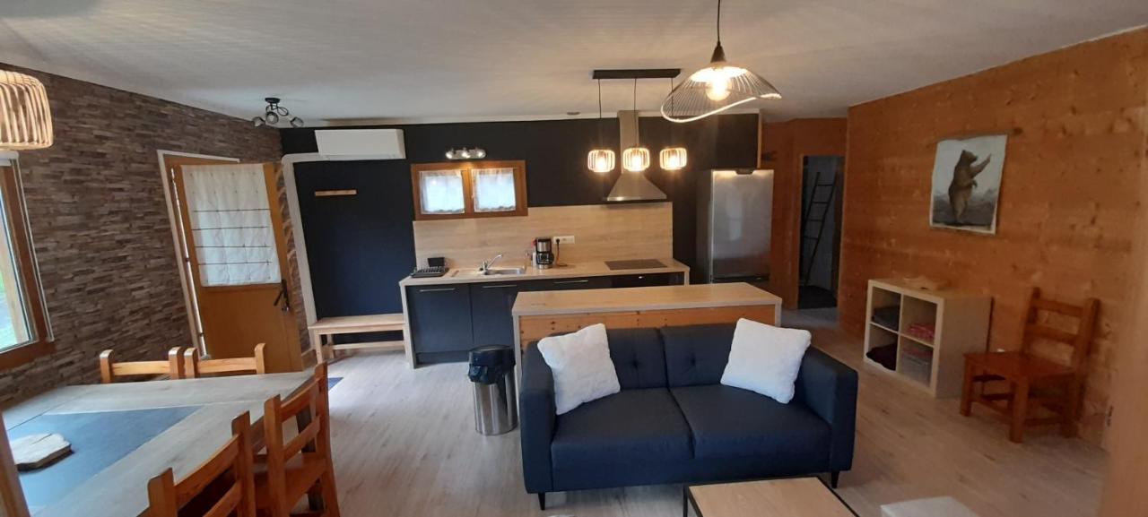 Chalet De L'Ours Brun, Gite 3 Etoiles Gere-Belesten ภายนอก รูปภาพ